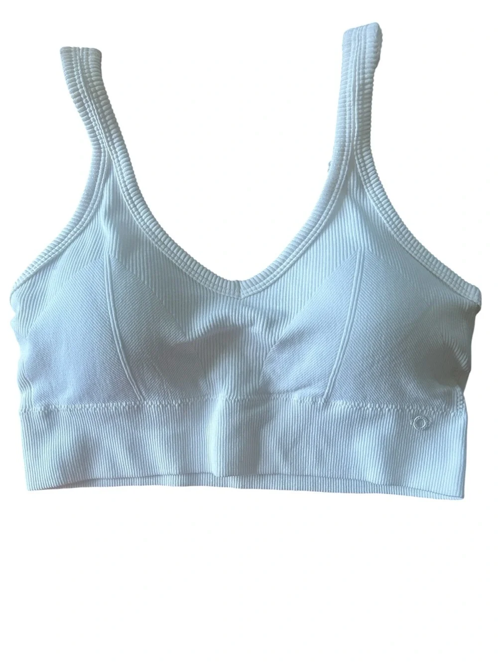 Danskin Cream Bralette Size 1X NWOT |Wireless Comfort Bra | Plus Size Loungewear